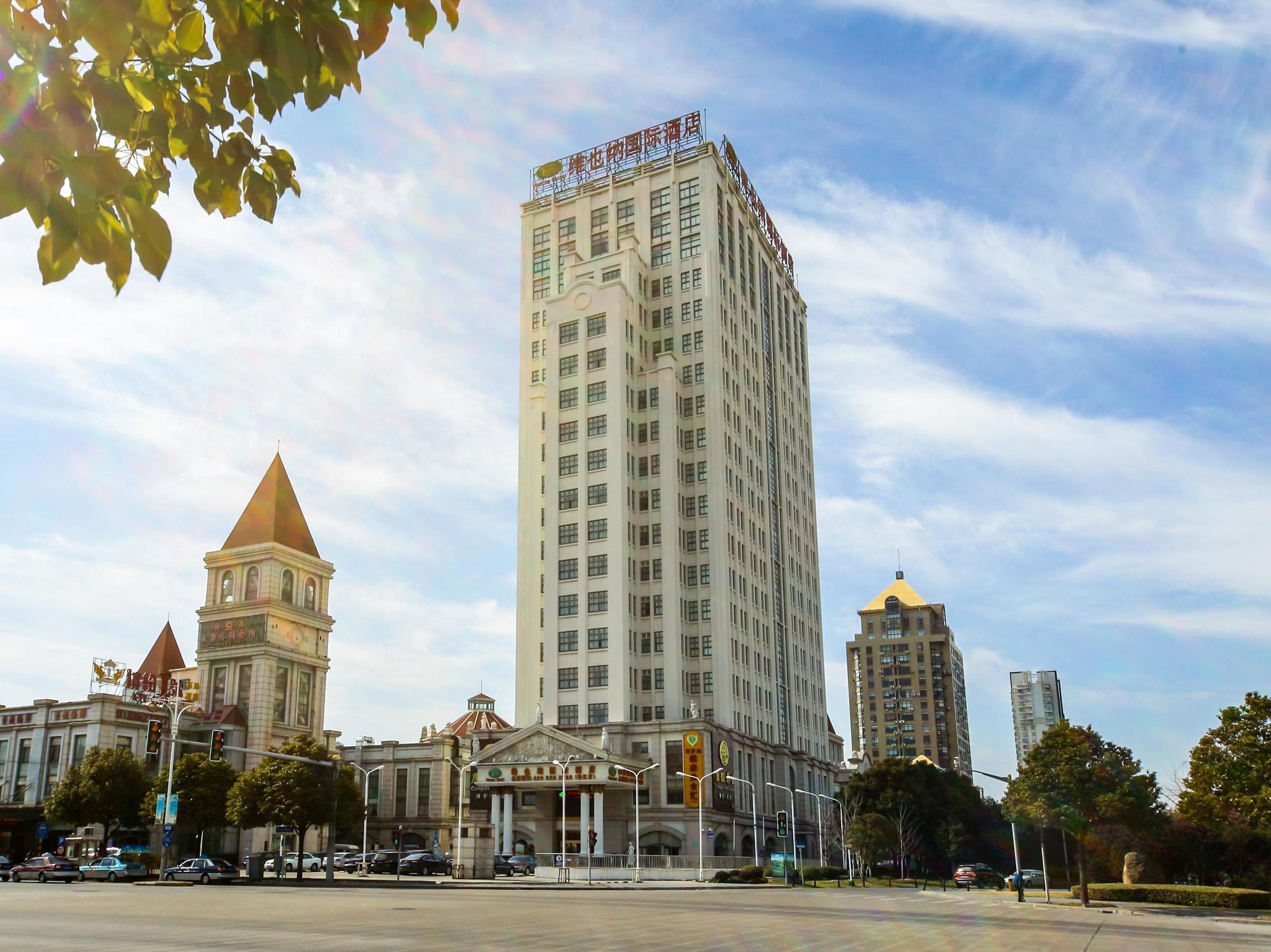 Vienna International Hotel Shanghai Songjiang Xangai Exterior foto